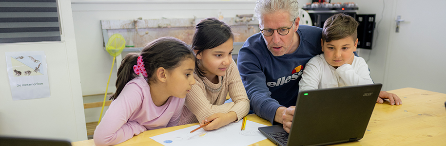 Basisschool 't Palet is een 'Gezonde basisschool' midden in de Schilderswijk